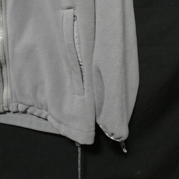 COLUMBIA SPORTSWEAR | woman's medium | Grey Fleece Zip-Up Jacket | Interchange - Picture 8 of 15